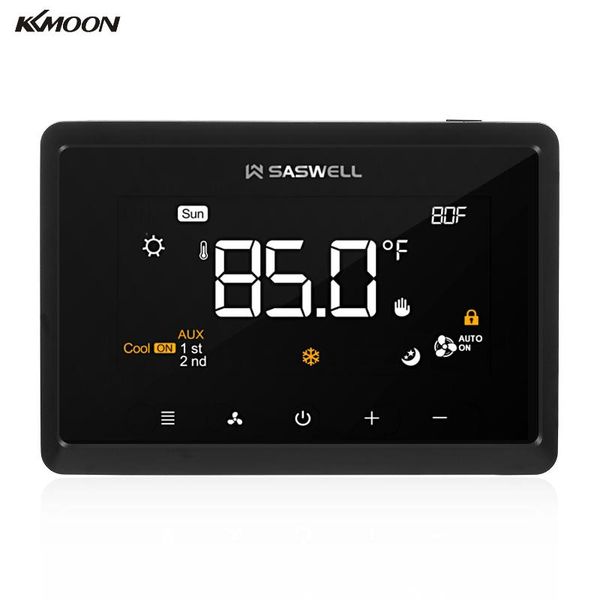 smart home control 4in touchscreen wifi programmable thermostat compatible with alexa google stages up to 3h/2c 2h/1c heat pump
smart home control 4in touchscreen wifi programmable thermostat compatible with alexa google stages up to 3h/2c 2h/1c heat pump