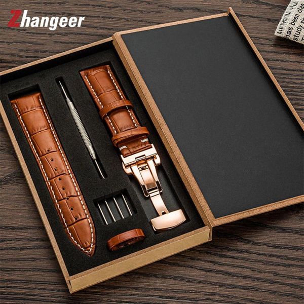 watch bands genuine leather wristwatch straps bamboo knot watchband double butterfly buckle watches accessories with tools box 18 19 20 21mm, Black;brown
watch bands genuine leather wristwatch straps bamboo knot watchband double butterfly buckle watches accessories with tools box 18 19 20 21mm, Black;brown