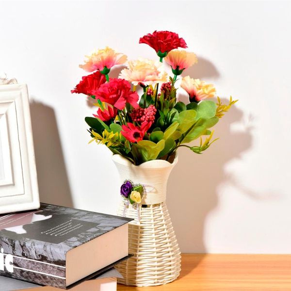 head/bouquet artificial flowers simulation carnation silk fake flower bouquet for mother's day gift home wedding decoration decorative
head/bouquet artificial flowers simulation carnation silk fake flower bouquet for mother's day gift home wedding decoration decorative