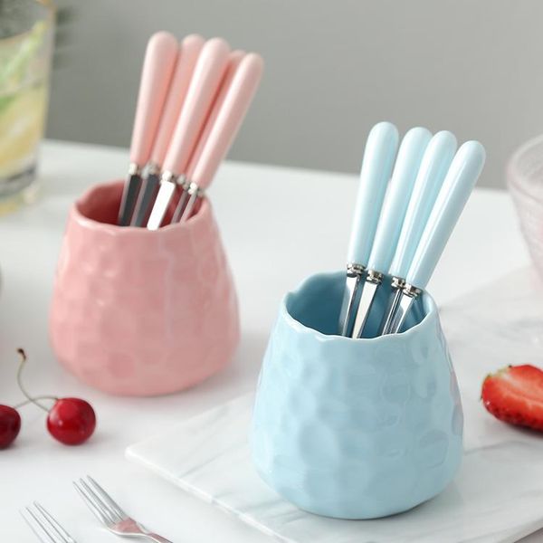 forks retro stainless fruit fork ceramics kitchen cute mini creative holder for kids fourchette camping accessories ei50ff
forks retro stainless fruit fork ceramics kitchen cute mini creative holder for kids fourchette camping accessories ei50ff