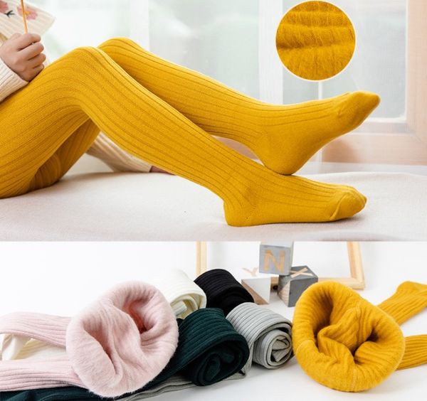 1-7y autumn winter infant baby girls warm tights solid knit bowknit high waist elastic pantyhose 6 colors, White
1-7y autumn winter infant baby girls warm tights solid knit bowknit high waist elastic pantyhose 6 colors, White