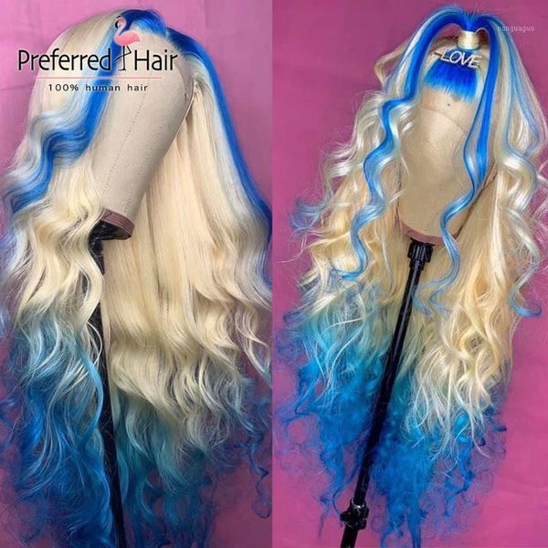 preferred 613 blue highlight wig pre plucked 13x6 lace front brazilian remy puple pink loose wave for black women1, Black;brown
preferred 613 blue highlight wig pre plucked 13x6 lace front brazilian remy puple pink loose wave for black women1, Black;brown