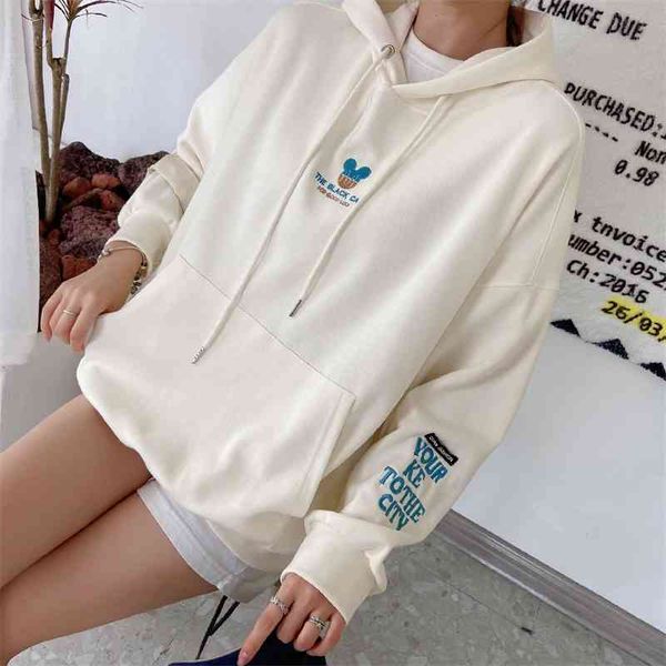 lemon time autumn new letters embroidery loose large simple casual ins hoodie women, Black
lemon time autumn new letters embroidery loose large simple casual ins hoodie women, Black