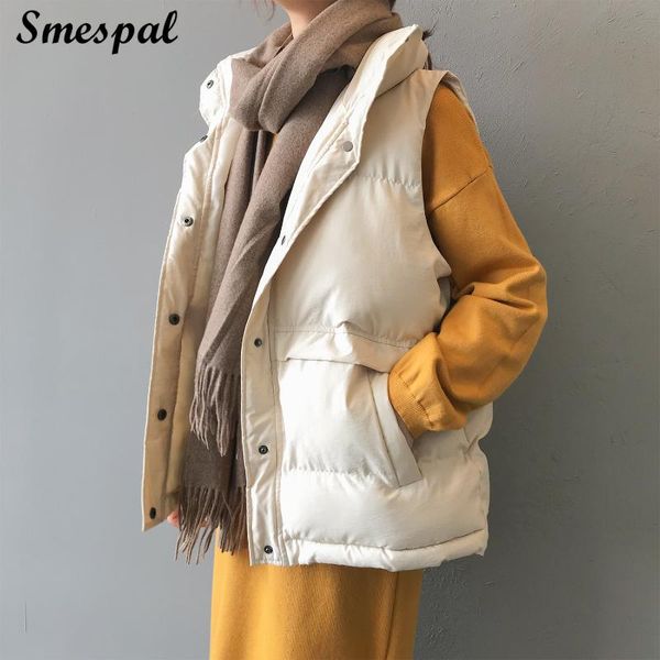 women's vests women autumn winter fashion stand collar waistcoat solid color sleeveless coat parkas vest, Black;white
women's vests women autumn winter fashion stand collar waistcoat solid color sleeveless coat parkas vest, Black;white