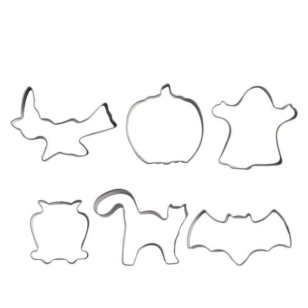 baking & pastry tools diy halloween stainless steel cutting cookie mould cooking fondant 6 piece set metal machine
baking & pastry tools diy halloween stainless steel cutting cookie mould cooking fondant 6 piece set metal machine