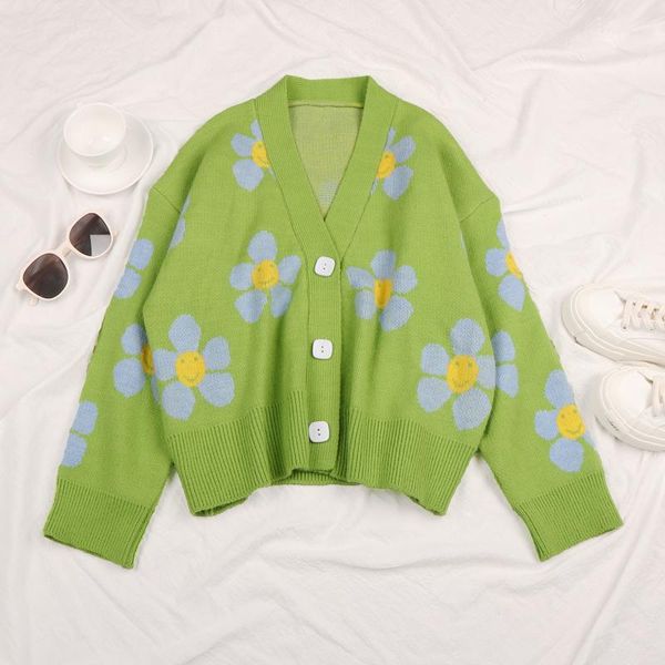 women's knits & tees winter printed crop cardigan sweater women green short knitted sweaters v-neck single-breasted jumpers long-sleeve, White
women's knits & tees winter printed crop cardigan sweater women green short knitted sweaters v-neck single-breasted jumpers long-sleeve, White