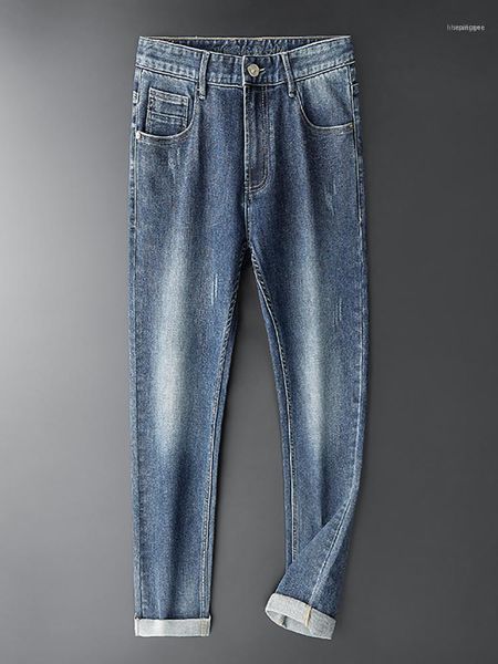 men's jeans tfetters brand korean fashion washing for men 2021 autumn solid color mid straight loose casual boyfriend1, Blue
men's jeans tfetters brand korean fashion washing for men 2021 autumn solid color mid straight loose casual boyfriend1, Blue