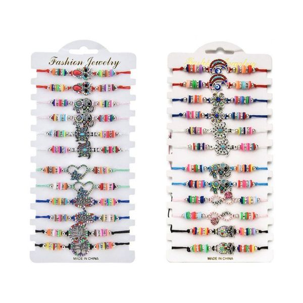 charm bracelets 2021 12 pcs/set women handmade woven bracelet boho enamel bead jewelry gift, Golden;silver
charm bracelets 2021 12 pcs/set women handmade woven bracelet boho enamel bead jewelry gift, Golden;silver