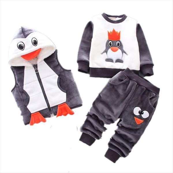 winter baby boys clothes suit plus velvet thicken coat sweatshirt pants 3pcs infant kids children warm toddler, White
winter baby boys clothes suit plus velvet thicken coat sweatshirt pants 3pcs infant kids children warm toddler, White