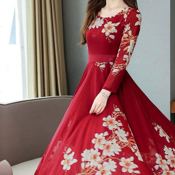 fashion women womens dress o neck long sleeve ladies floral print a line spring party dresses sexy, Black;gray
fashion women womens dress o neck long sleeve ladies floral print a line spring party dresses sexy, Black;gray