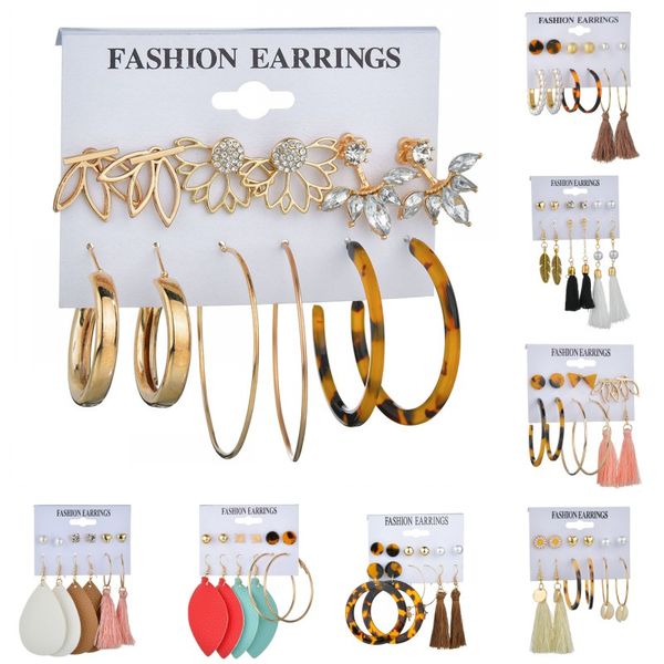 kimter fashion tassel earrings set for women girls gold cross dangle leaf earring bohemian acrylic hoop stud party gift c85fz, Silver
kimter fashion tassel earrings set for women girls gold cross dangle leaf earring bohemian acrylic hoop stud party gift c85fz, Silver