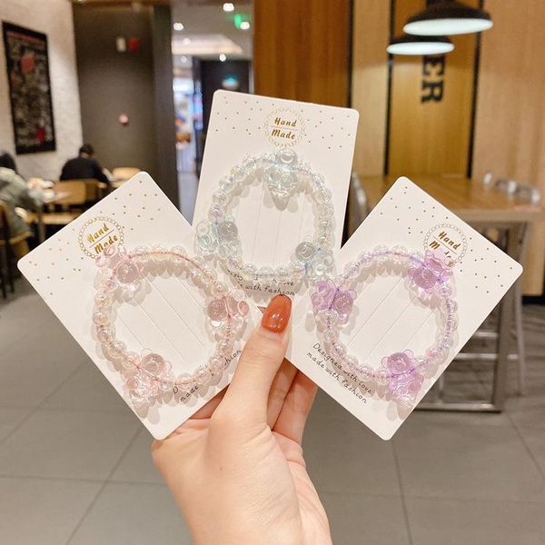 hair accessories bear crystal tie rubber band personality ring rope bead bracelet net red head female headdress, Slivery;white
hair accessories bear crystal tie rubber band personality ring rope bead bracelet net red head female headdress, Slivery;white