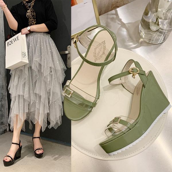 fashion roman female sandalen women shoes summer platform sandals super high heels pumps peep toe pu, Black
fashion roman female sandalen women shoes summer platform sandals super high heels pumps peep toe pu, Black