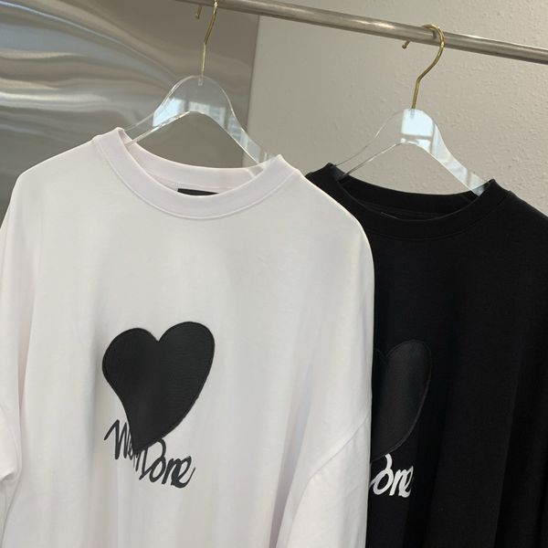 t-shirt we11done tracksuits skinny men's love short and sleeve women's 2021 summer loose leather black peach heart half s, Gray
t-shirt we11done tracksuits skinny men's love short and sleeve women's 2021 summer loose leather black peach heart half s, Gray