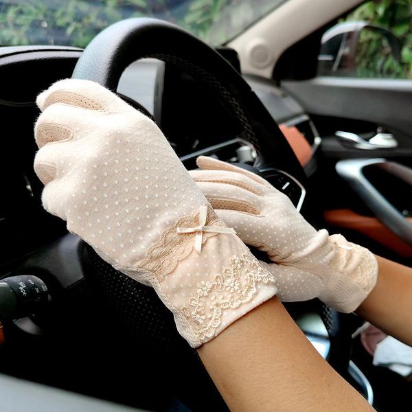 five fingers gloves fashion womens spring summer non-slip lace finger wholesale outdoor touch screen driving, Blue;gray
five fingers gloves fashion womens spring summer non-slip lace finger wholesale outdoor touch screen driving, Blue;gray