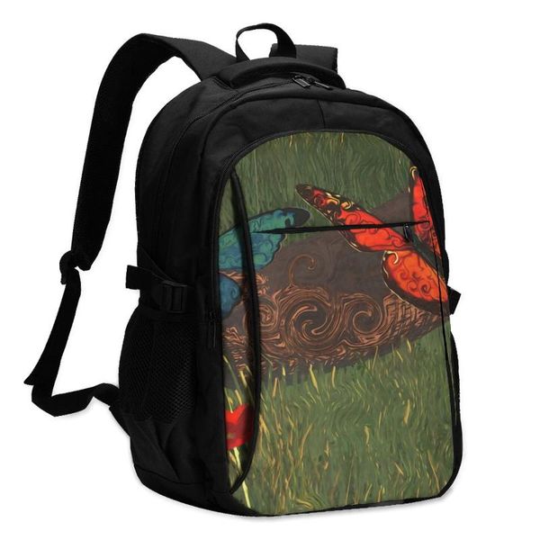 backpack skyrim backpacks soft pretty charging usb daily female bags