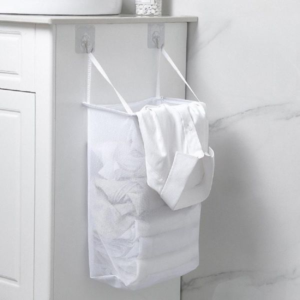 zollor white wall hangers laundry basket toilet adhesive dirty clothes storage bathroom simple bags
zollor white wall hangers laundry basket toilet adhesive dirty clothes storage bathroom simple bags