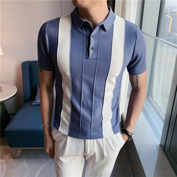 polos fashion quality 2021 spring summer short sleeve knitted men polo shirts thin business dress stretched out striped homme 6pbn, White;black
polos fashion quality 2021 spring summer short sleeve knitted men polo shirts thin business dress stretched out striped homme 6pbn, White;black
