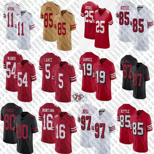 19 deebo samuel 10 jimmy garoppolo george kittle football jersey fred warner elijah mitchell trey lance trent williams nick bosa brandon aiy, Black;red
19 deebo samuel 10 jimmy garoppolo george kittle football jersey fred warner elijah mitchell trey lance trent williams nick bosa brandon aiy, Black;red