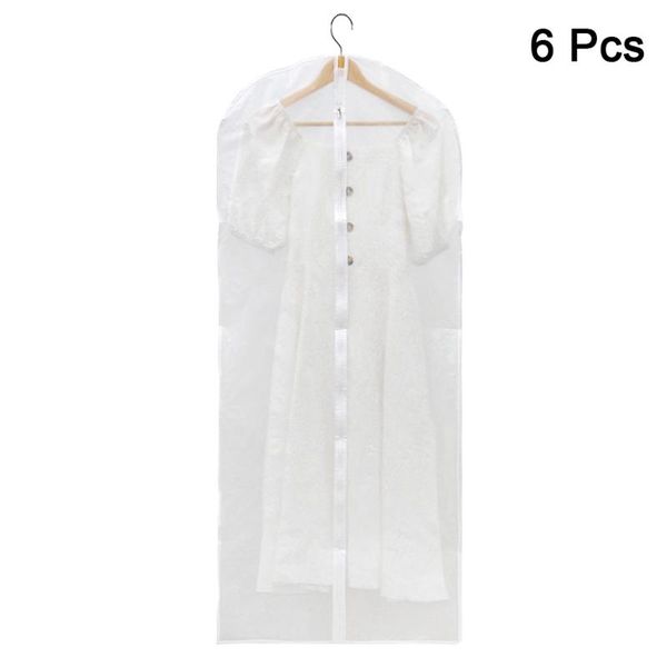 hangers & racks 6 pcs garment clothes cover protector hanging storage bag translucent dustproof waterproof
hangers & racks 6 pcs garment clothes cover protector hanging storage bag translucent dustproof waterproof