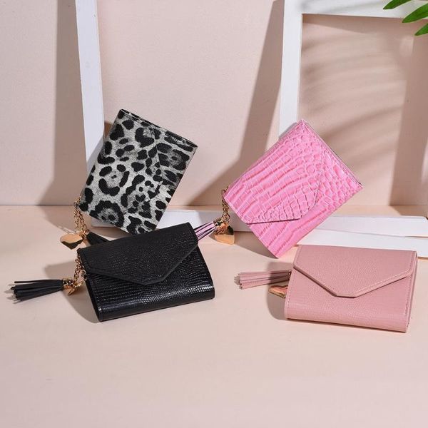 wallets women's purse short 30% off wallet lovely tassel pendant mini folding thin small tide clutch bag, Red;black
wallets women's purse short 30% off wallet lovely tassel pendant mini folding thin small tide clutch bag, Red;black