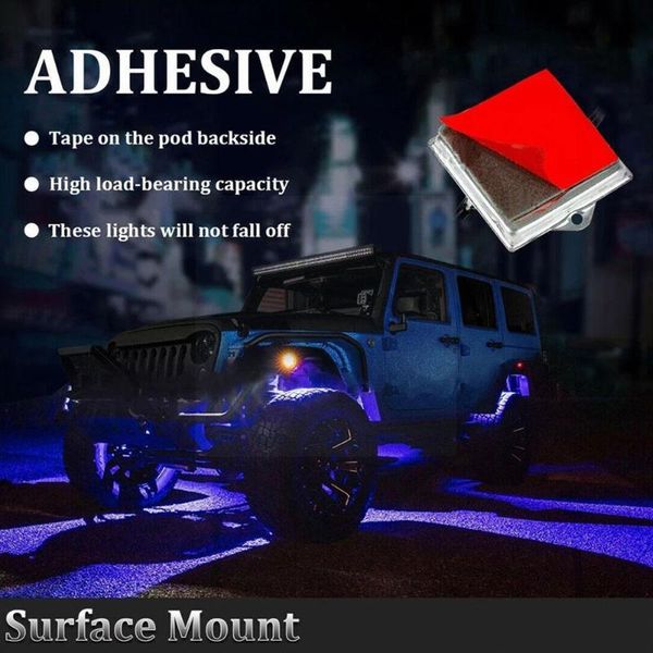 interior&external lights led underglow rgb rock multicolor neon strip light kit for off-road truck motorcycle under glow d2f4
interior&external lights led underglow rgb rock multicolor neon strip light kit for off-road truck motorcycle under glow d2f4