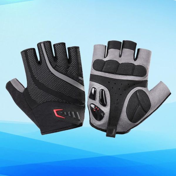 pair of bike riding breathable sports half finger anti-slip cycling (black + grey, m) gloves
pair of bike riding breathable sports half finger anti-slip cycling (black + grey, m) gloves