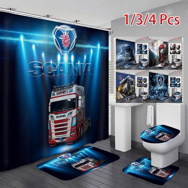 shower curtains truck four-piece bathroom toilet mat set bathtub decoration carpet rug home decor
shower curtains truck four-piece bathroom toilet mat set bathtub decoration carpet rug home decor