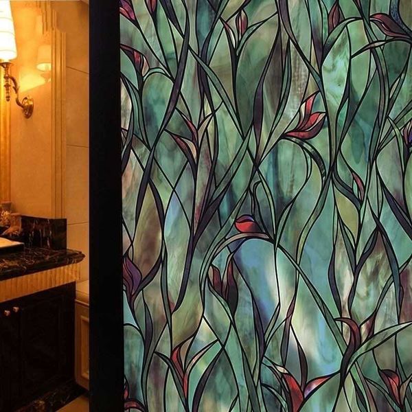 american green leafy flower window film stained glass stickers self adhesive film static cling window sticker for bathroom 100cm y200416
american green leafy flower window film stained glass stickers self adhesive film static cling window sticker for bathroom 100cm y200416