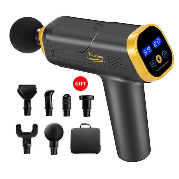 massage gun multifunctional deep muscle tissue relaxation intelligent with 20 positions adjustment to relieve pain
massage gun multifunctional deep muscle tissue relaxation intelligent with 20 positions adjustment to relieve pain