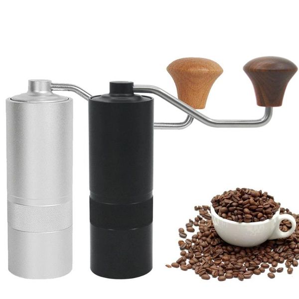 manual coffee grinders grinder aluminum handle hand bean burr outdoor travel portable miller
manual coffee grinders grinder aluminum handle hand bean burr outdoor travel portable miller