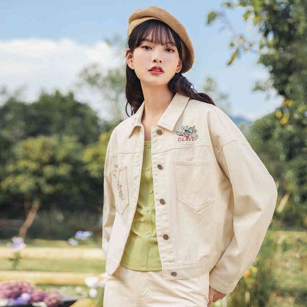 jackets spring autumn arrivals women's loose coat pure cotton short casual lovely embroidery wear 290s, Black;brown
jackets spring autumn arrivals women's loose coat pure cotton short casual lovely embroidery wear 290s, Black;brown