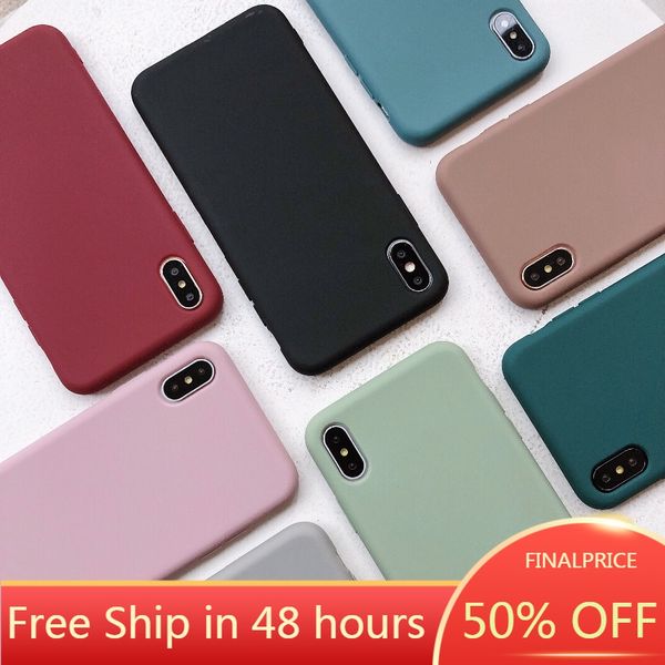 (+film) candy colors wine light pink cover case iphone 12 11 pro x xs max xr apple 7 8 plus soft silicone matte phone coque cases
(+film) candy colors wine light pink cover case iphone 12 11 pro x xs max xr apple 7 8 plus soft silicone matte phone coque cases