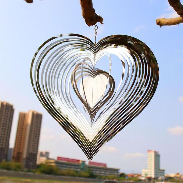 decorative objects & figurines beating heart wind spinner stainless steel abs catcher love metal chime rotating hang decoration ornament
decorative objects & figurines beating heart wind spinner stainless steel abs catcher love metal chime rotating hang decoration ornament