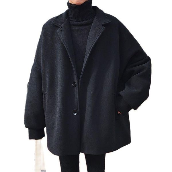 men's wool & blends winter fashion overcoat coat jacket loose casual parkas trench black woolen cashmere long coats clothes m-2xl
men's wool & blends winter fashion overcoat coat jacket loose casual parkas trench black woolen cashmere long coats clothes m-2xl