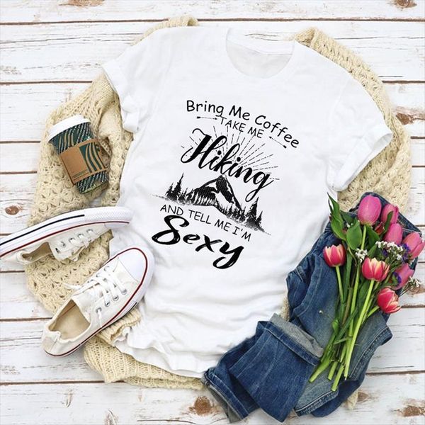 graphic mountain letter funny women t shirts printed fashion summer clothes womens clothing tee female, White
graphic mountain letter funny women t shirts printed fashion summer clothes womens clothing tee female, White