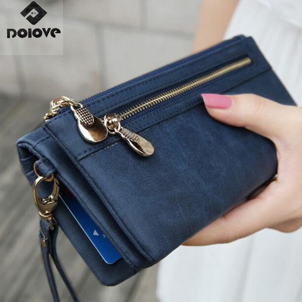 fashion women wallets dull polish leather wallet double zipper day clutch purse wristlet portefeuille handbags carteira feminina, Red;black
fashion women wallets dull polish leather wallet double zipper day clutch purse wristlet portefeuille handbags carteira feminina, Red;black