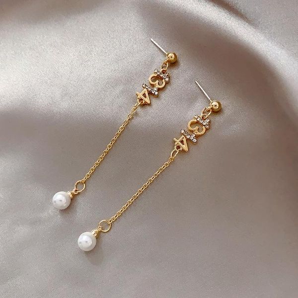 dangle & chandelier 2021 korean fashion luxury pearls 1314 designer tassel gold earrings for women statement cute stud earings jewelry, Silver
dangle & chandelier 2021 korean fashion luxury pearls 1314 designer tassel gold earrings for women statement cute stud earings jewelry, Silver