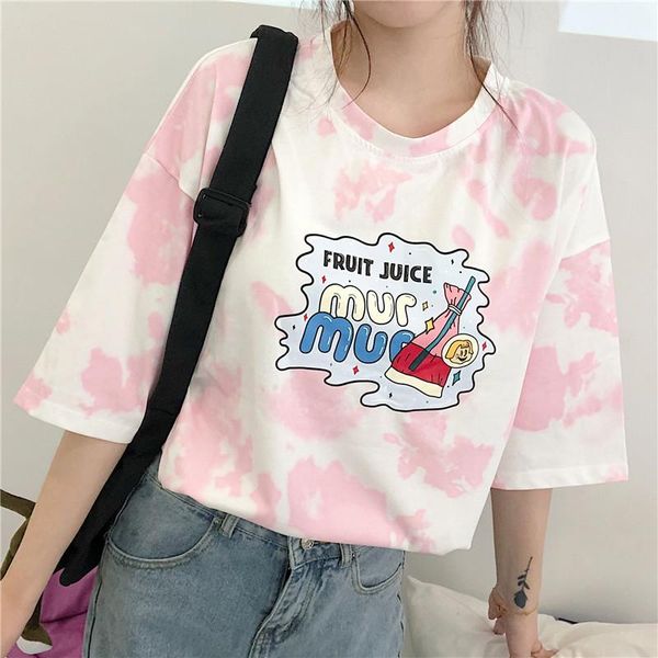 men's t-shirts women japanese tie dye short sleeved t-shirt summer korean version fashion casual loose student half tshirts, White;black
men's t-shirts women japanese tie dye short sleeved t-shirt summer korean version fashion casual loose student half tshirts, White;black