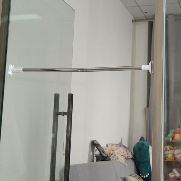 stainless steel clothes drying rod closet hanging bar punch-shower curtain balcony bathroom expansion pole curtains
stainless steel clothes drying rod closet hanging bar punch-shower curtain balcony bathroom expansion pole curtains