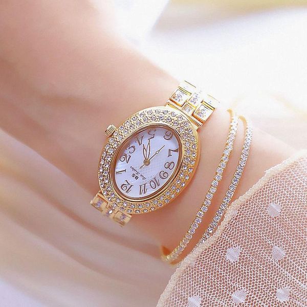 wristwatches casual dress wrist watches for women brands geneva ladies women's stainless steel bracelet fashion uhr female gold watch, Slivery;brown
wristwatches casual dress wrist watches for women brands geneva ladies women's stainless steel bracelet fashion uhr female gold watch, Slivery;brown