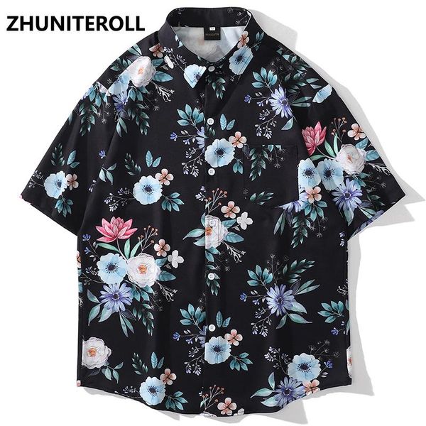 hip hop 2021 shirt streetwear men flower print hawaiian beach harajuku short sleeve summer aloha fashion clothing men's casual shirts, White;black
hip hop 2021 shirt streetwear men flower print hawaiian beach harajuku short sleeve summer aloha fashion clothing men's casual shirts, White;black