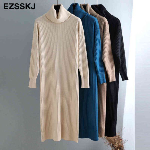 autumn winter long highneck straight sweater dress women casual oversize sweater dresses maix thick basic knit dress g1214, Black;gray
autumn winter long highneck straight sweater dress women casual oversize sweater dresses maix thick basic knit dress g1214, Black;gray