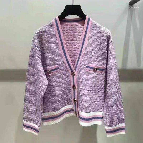 zhuoya dancers spring and summer of 2021 small sweet wind v-neck splicing female 21022 knitting coat women's wool & blends, Black
zhuoya dancers spring and summer of 2021 small sweet wind v-neck splicing female 21022 knitting coat women's wool & blends, Black