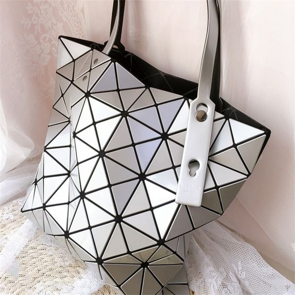 japanese style folding sanzhai same style women bag 10 grid 6 grid shoulder handbag laser diamond check bag large capacity8, Black
japanese style folding sanzhai same style women bag 10 grid 6 grid shoulder handbag laser diamond check bag large capacity8, Black