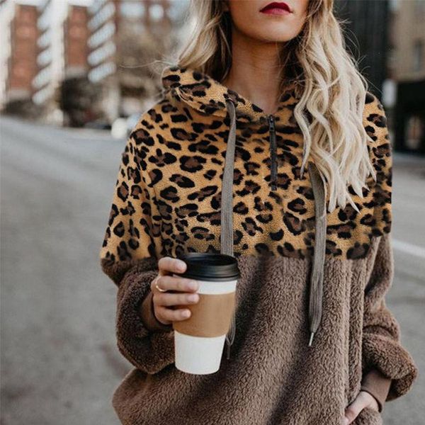 leopard womens sweaters teddy sweater hooded oversized sherpa pullover plus size 5xl fluffy feece female warm streetwear, White;black
leopard womens sweaters teddy sweater hooded oversized sherpa pullover plus size 5xl fluffy feece female warm streetwear, White;black