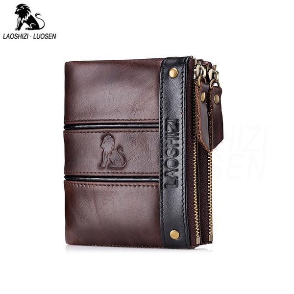 wallets laoshizi cow leather standard wallet men short bifold holder zip coin pockets multifunctional zipper purse, Red;black
wallets laoshizi cow leather standard wallet men short bifold holder zip coin pockets multifunctional zipper purse, Red;black