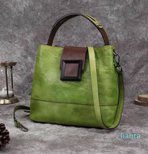 new vegetable tanned leather chinese style manual bag women's hand messenger 
new vegetable tanned leather chinese style manual bag women's hand messenger