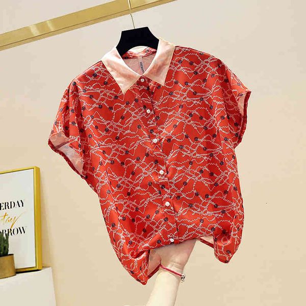suits contrast red chiffon summer lapel short sleeve pearls buttons shirt vintage ladies blouse, White;black
suits contrast red chiffon summer lapel short sleeve pearls buttons shirt vintage ladies blouse, White;black