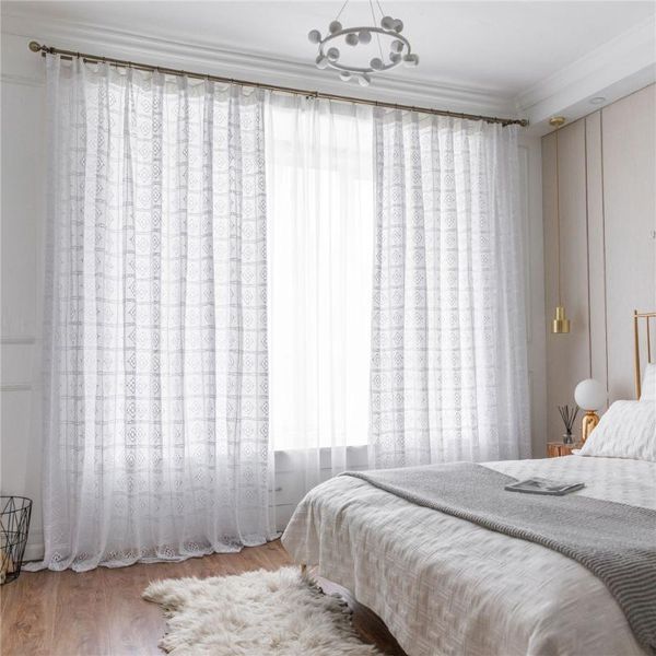 1pcs nordic retro light-transmitting hollow curtain crochet hook flower country style fabric window screen bay & drapes
1pcs nordic retro light-transmitting hollow curtain crochet hook flower country style fabric window screen bay & drapes